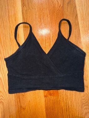 Brandy Melville Black Wrap Bralette